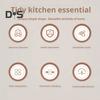 Adjustable Cutting Board Holder Pot Lid Stand Auto Width Adjustment Multi-Purpose Countertop Cutting Board Holder Rack