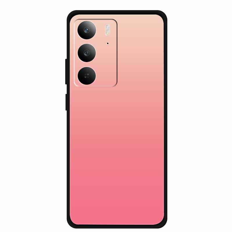 Cover per Realme C75 RMX3941 C75X 4G Posteriore Morbida in Silicone Colorata Lusso TPU Custodia Telefono C 75 Bumper Girly Gradiente Viola