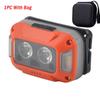 Led Rechargeable Portable Headlamp Cob Strong Light Work Light Rechargeable Head  Light Cycling Night Fishing Running Light