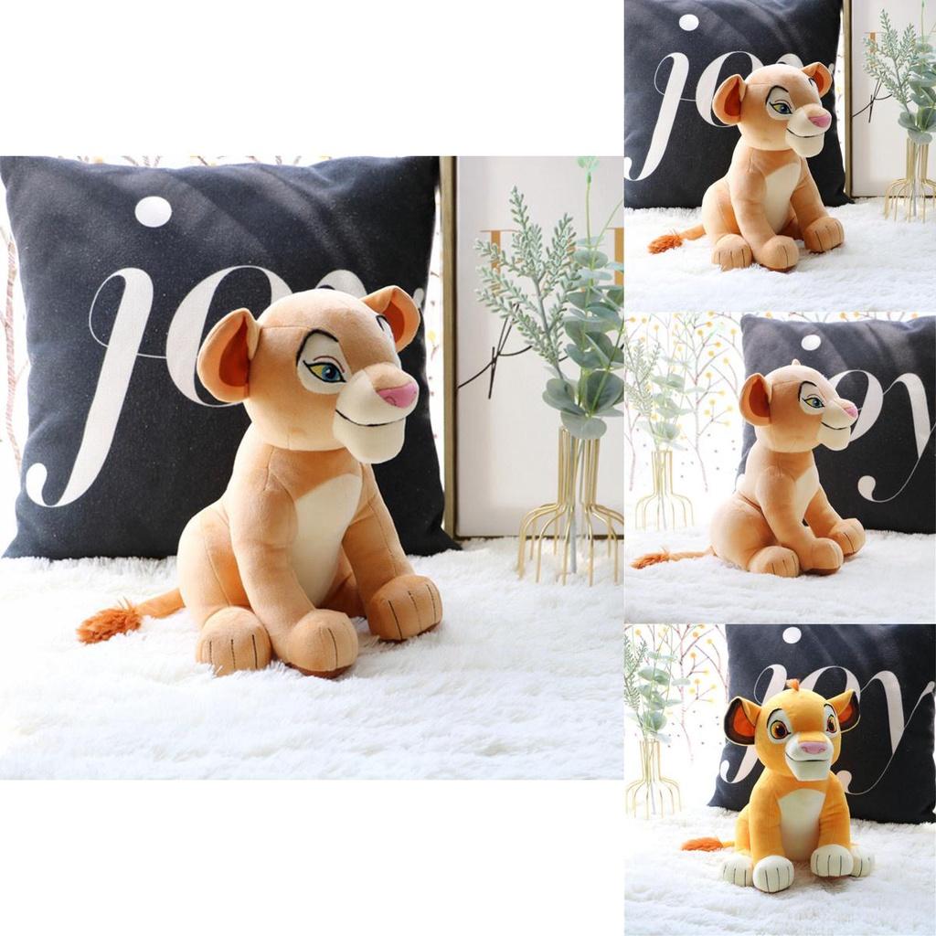 Adorable León Simba Peluche Relleno de Algodón Pp de Alta Calidad
