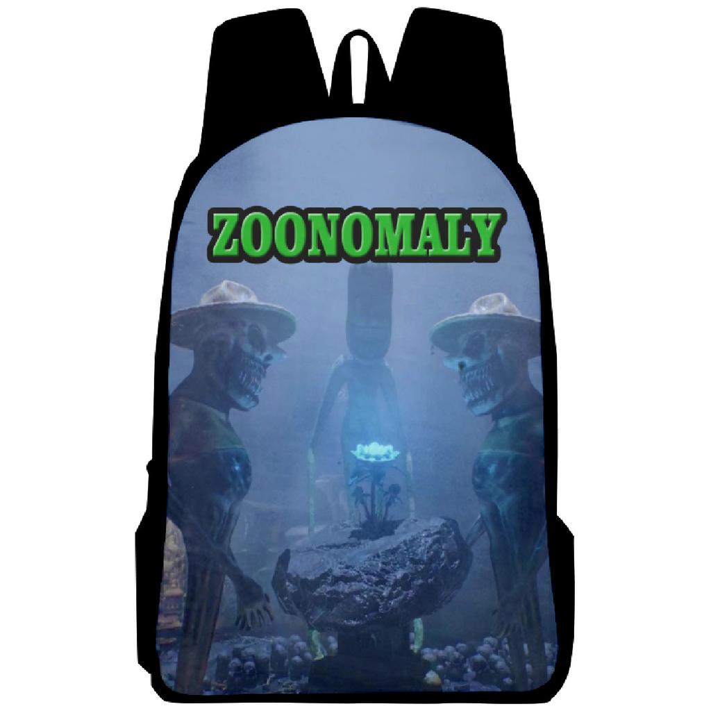 Hip Hop Youthful Funny New Zoonomaly Student School Bags Notebook Backpacks 3D Printed Oxford Waterproof Boys/Girls Travel Bags