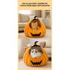 Halloween Pumpkin Cute Large Cat Nest Sofa Winter Pet Tent Cave Bed for Dogs Pet Supplies Kennel Cat House Cozy Cat Cushion Beds