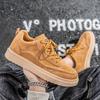 Men's Shoes Retro Skateboarding Increased Height Low Top Sports Walking Shoes for Men Trendy Autumn Trendy Thick-soled Casual