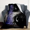 1pc Wednesday Addams Outdoor Blanket Lightweight Flannel, Soft & Warm, All-Season Use for Sofa, Outdoor, Camping, Living Room019
