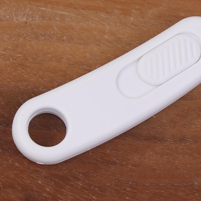 Portable Mini Ceramic Utility Knife Safe Blades Box Packaging Opener Cutting Tools With Keychain Hang Hole With Magnetic Suction