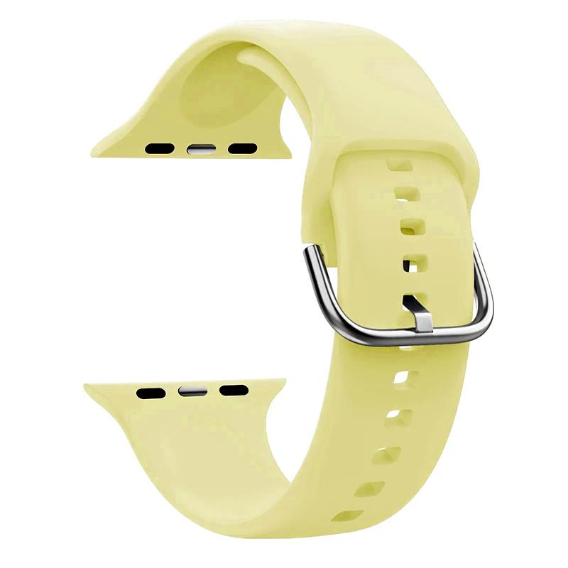 Strap For Apple Watch Band 44mm 45mm 49mm 42mm 41mm 40mm Accessories Silicone Bracelet Correa iWatch Series 8 9 Ultra SE 6 7 5 4