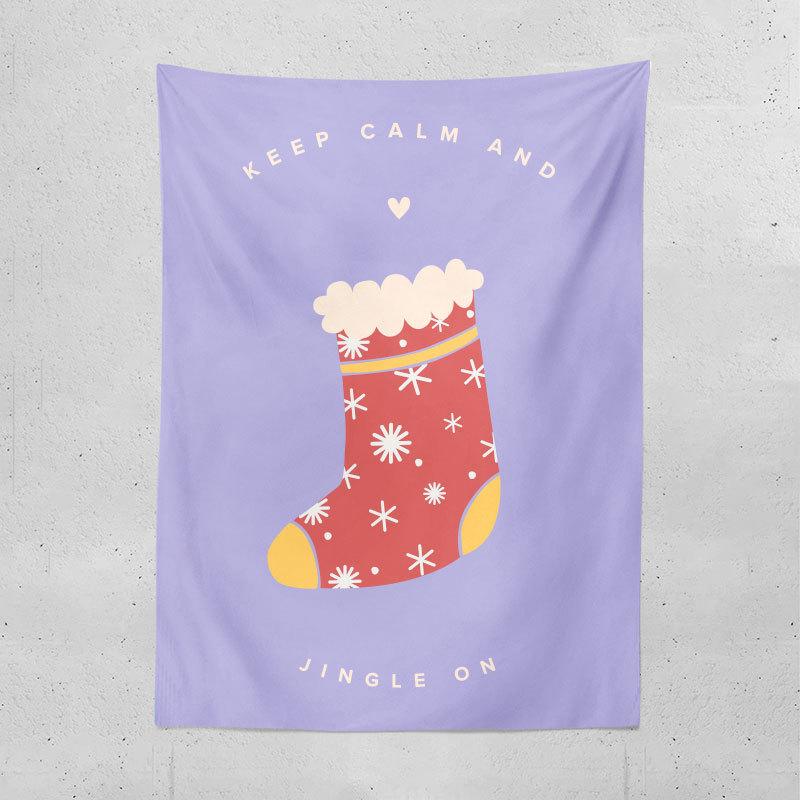 Cross-border Christmas Tree Tapestry Amazon Christmas Party Creative Background Cloth