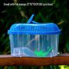 Transparent Handheld Pet Breeding Box - Large, Medium & Small Sizes for Turtles, Goldfish, or Hamsters.
