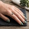Zinc Zinc Alloy Adjustable Ring Silver Animal Ring Fashion Retro Mouse Ring  Gift