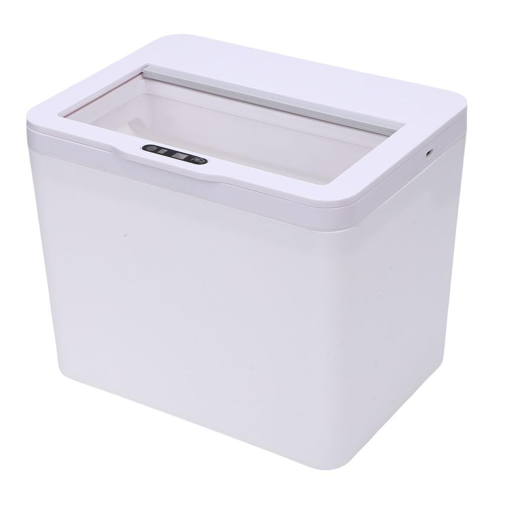 Automatic Motion Sensor Trash Can 8L Capacity Touchless Garbage Can Odor Resist with Telescopic Sealed Lid for Home Kitchen   Car