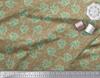 Soimoi Black Japan Crepe Satin Fabric Leaves & Rose Floral Print Sewing Fabric Metre 42 Inch