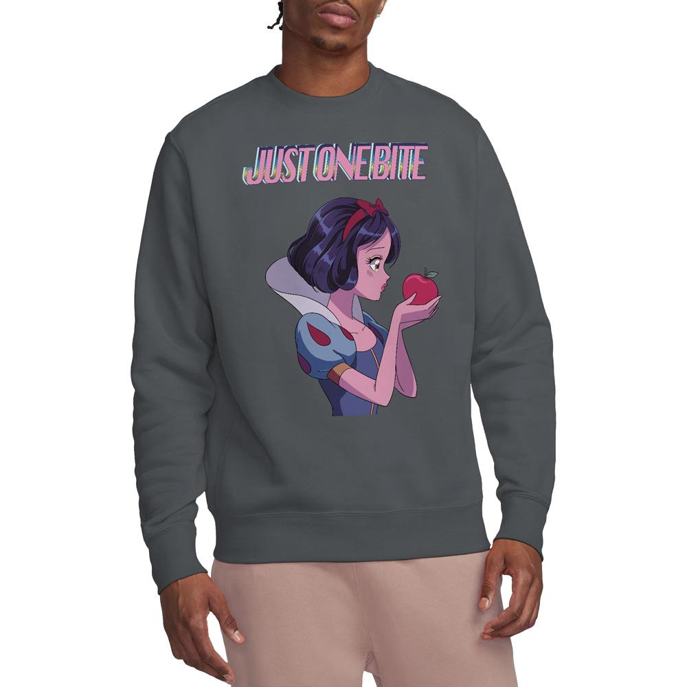 Snow White Unisex Adult Just One Bite Sweatshirt
