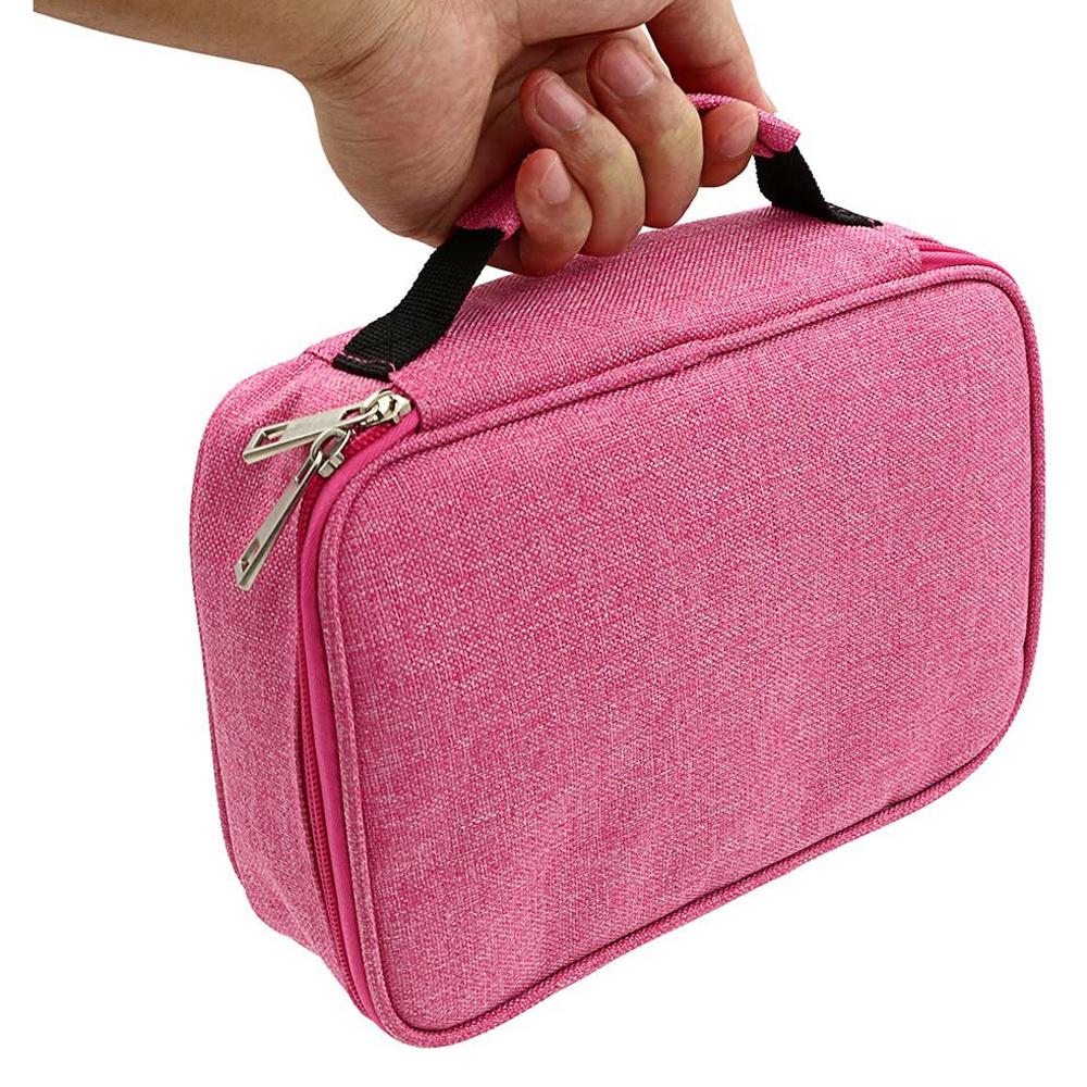 Sleeves High Capacity Pen Bag Case 72 Slots Pencil Pouch Pencil Bags Zipper Pen Bag Pencil Case
