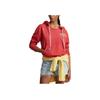 Polo Ralph Lauren Solid Color Letter Print Hooded Long Sleeve Sweatshirt Women sweatshirt Red WMPOKNINFB20497-600