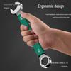 Plum Blossom Double-Ended Labor-Saving Wrench Set with Reinforced Plastic-Dipped Handle