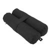 Tent Sand Bag Hook and Loop Design Tent Weight Bag Fixed Sandbags for Outdoor Tents Canopies Sun Umbrellas Black