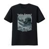 Hate Forest Purity Maglietta Nera Nuova Ufficiale Stampa Paesaggio Montano per Moda Uomo vintage Lavata Versatile grafica