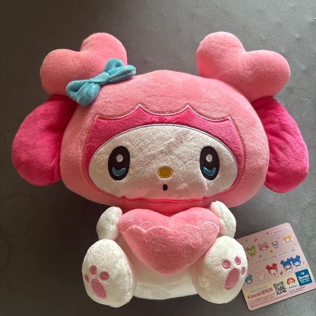[USED] TWICE LOVELYS × SANRIO Pocket Big Plush Toy MOMO