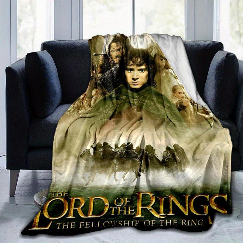 1pc The Fellowship of the Ring Blanket, Soft Warm Throw Blanket for Home Decor, Living Room .D096