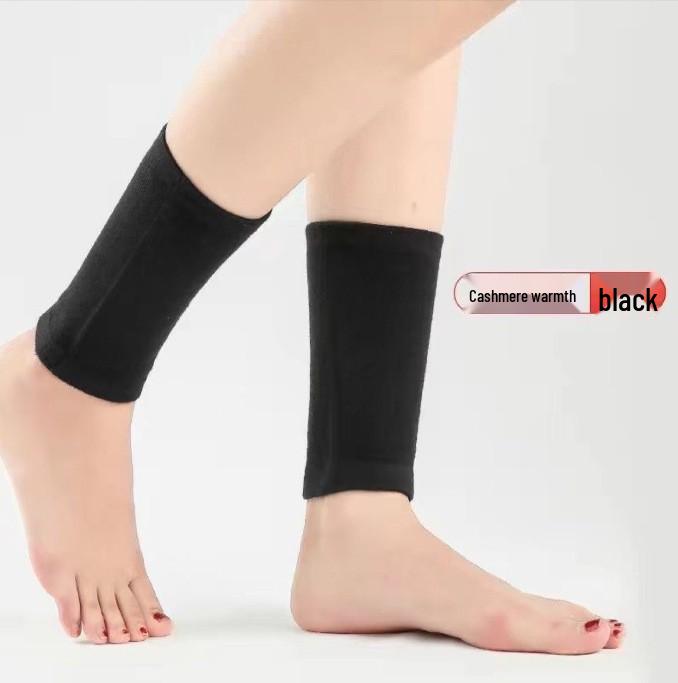 

2 Pairs Winter Ankle Support Sleeves: Cold Protection & Foot Support for Women