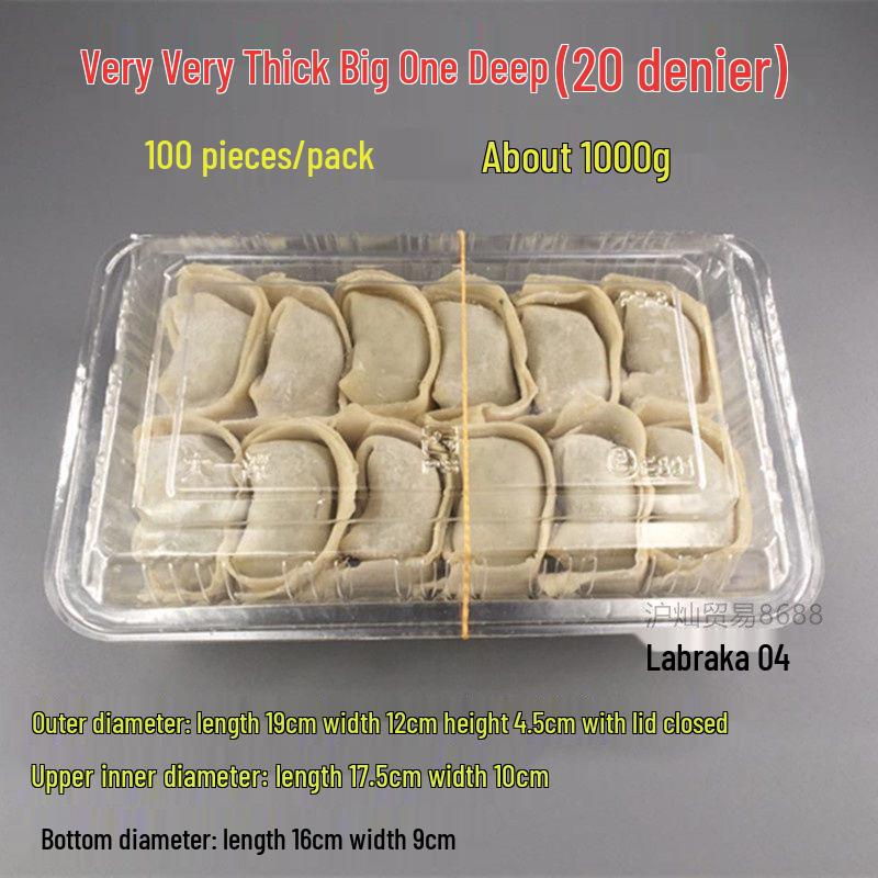 Sushi, Roast Duck, Pastry & Fruit Takeaway Box Set with Free Shipping & 100 Rubber Bands