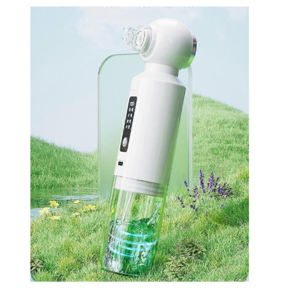 Hot compress small bubble blackhead device, pore cleaning device, acne removal beauty device