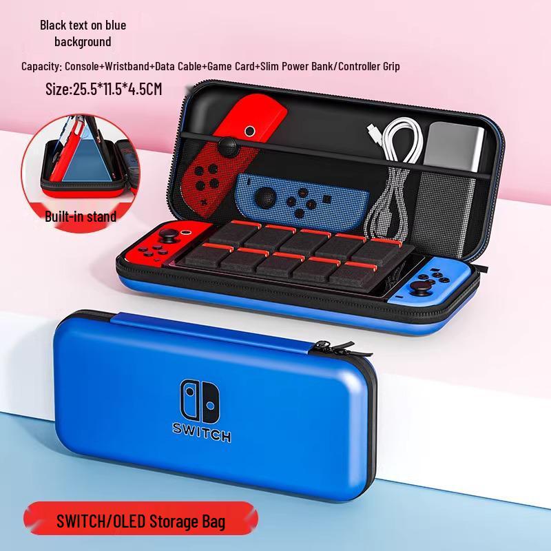 Switch OLED Protective Hard Shell Storage Case for Console and Accessories