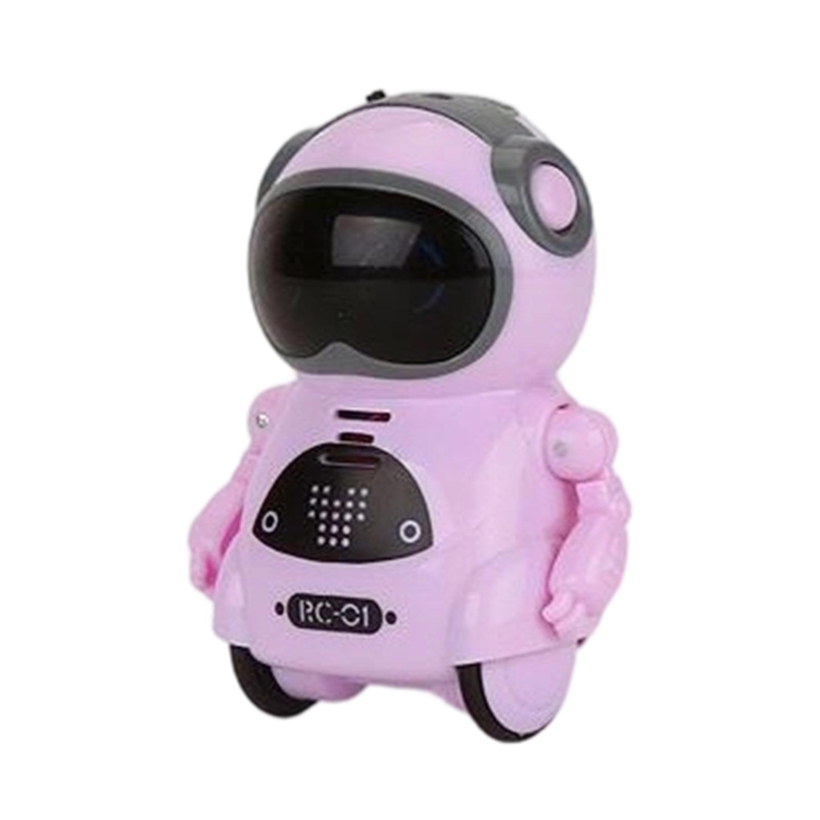 Intelligent Voice Robot Toy For Children Portable Design Encourages Interactive Dialogue And Skill Building