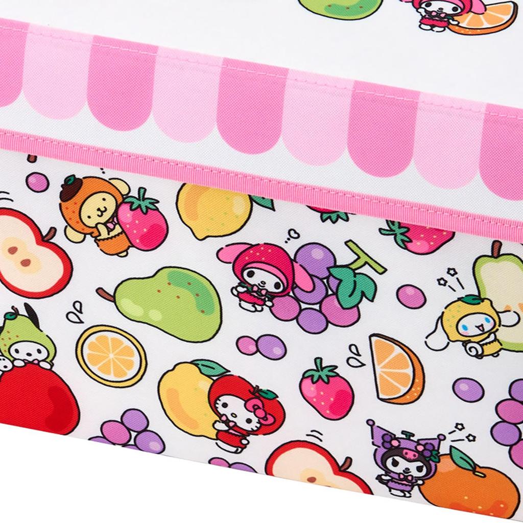 Sanrio Składany pojemnik do przechowywania Postacie Sanrio 598984 (Projekt Owoców)