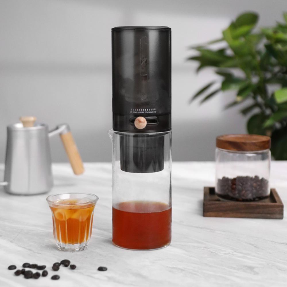 Adjustable Flow Rate Ice Drip Coffee Maker 450ml Cold Brew Coffee Dripper  Gift