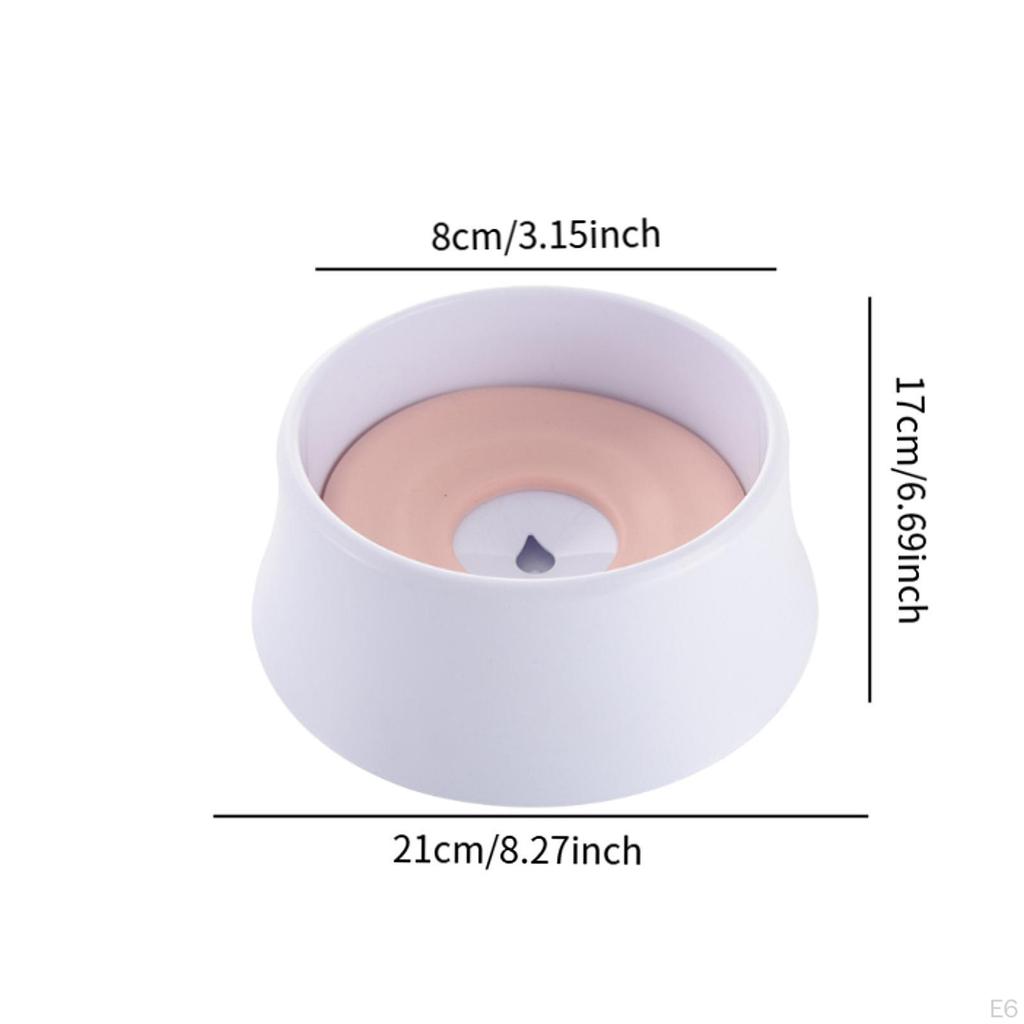 1.2L Dog Water Bowl, Easy to Clean, Portable, Capacity, , Detachable, for Indoor And Outdoor Dogs