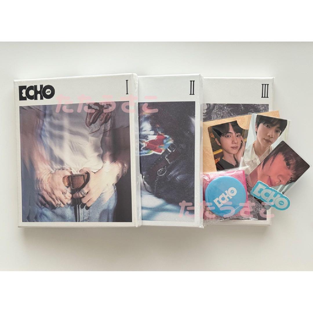 

[USED] BTS JIN Echo 3-CD set with exclusive bonus
