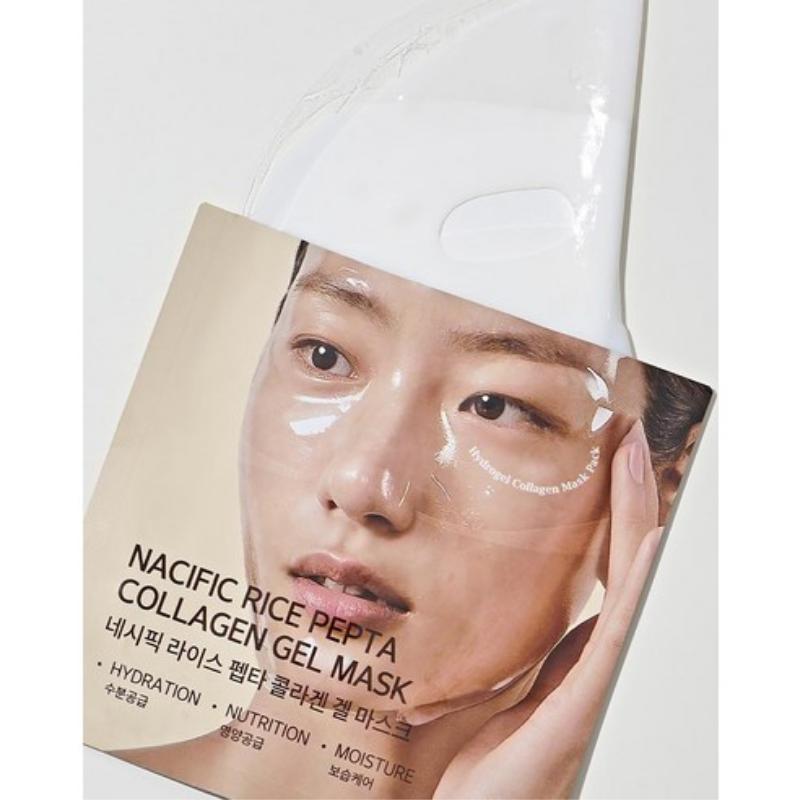 NACIFIC Reis Peptid Kollagen Gel Maske 35g*4 Stück 1 Packung