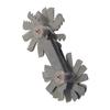 52Pcs Stainless Thread Plug Gage 60 and 55 Degree Screw Pitch Measuring Tool (Metric&Imper)