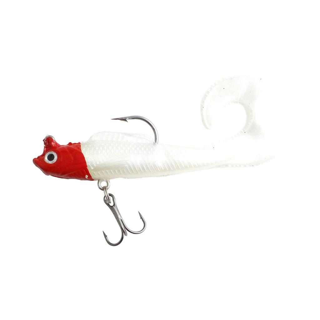 Dingliang Curled Tail Soft Bionic Fishing Lure for Freshwater & Saltwater