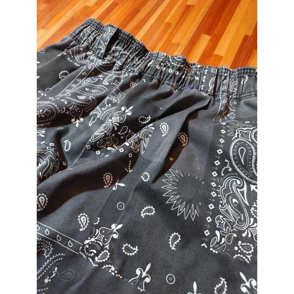 Used FREAK'S STORE Bandana Pattern Easy Pants M Size Paisley / Painter Jogger Work