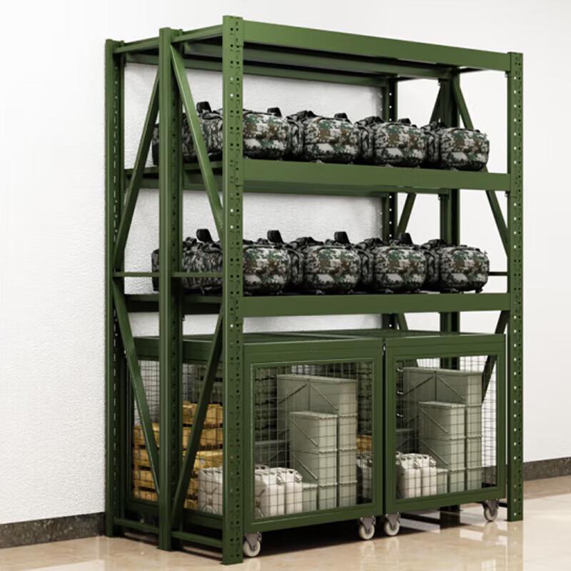 Jingruida Military Green Mobile Wire Mesh Storage Pallet