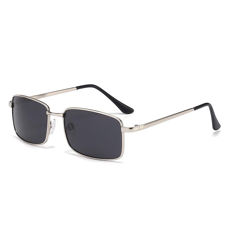 2023 Men's Polarized Color-Changing Night Vision Sunglasses with Black Metal Frame