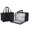 Waterproof Non-Woven Portable Insulated Bag for Outdoor Camping and Takeaway Bento Storage