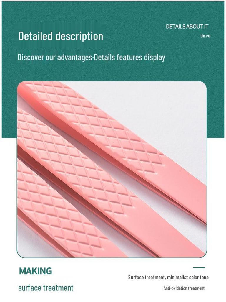 Professional High-Precision Blooming Eyelash Tweezers for Salon Artists