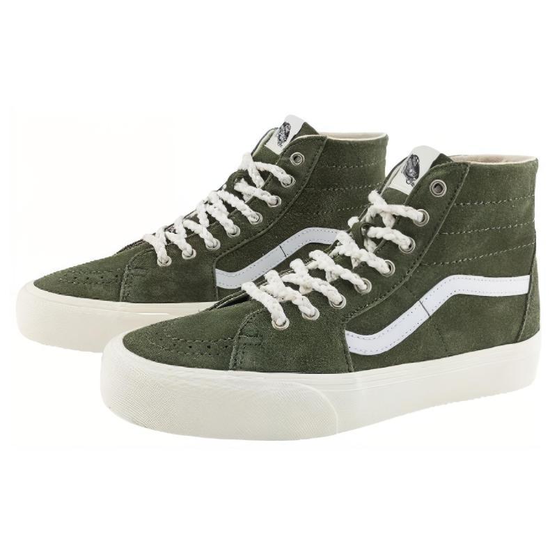 Vans Skate Sk8 Hi 'Green White' Sneakers VN0009Q0KFR