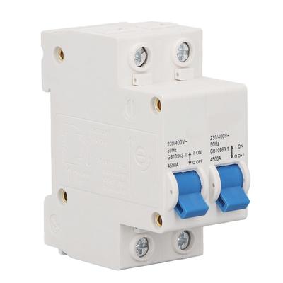 Interruttore Magnetotermico Protezione da Dispersione Interblocco Conversione Interruttore Manuale di Alimentazione Interruttore Magnetotermico CC 230V