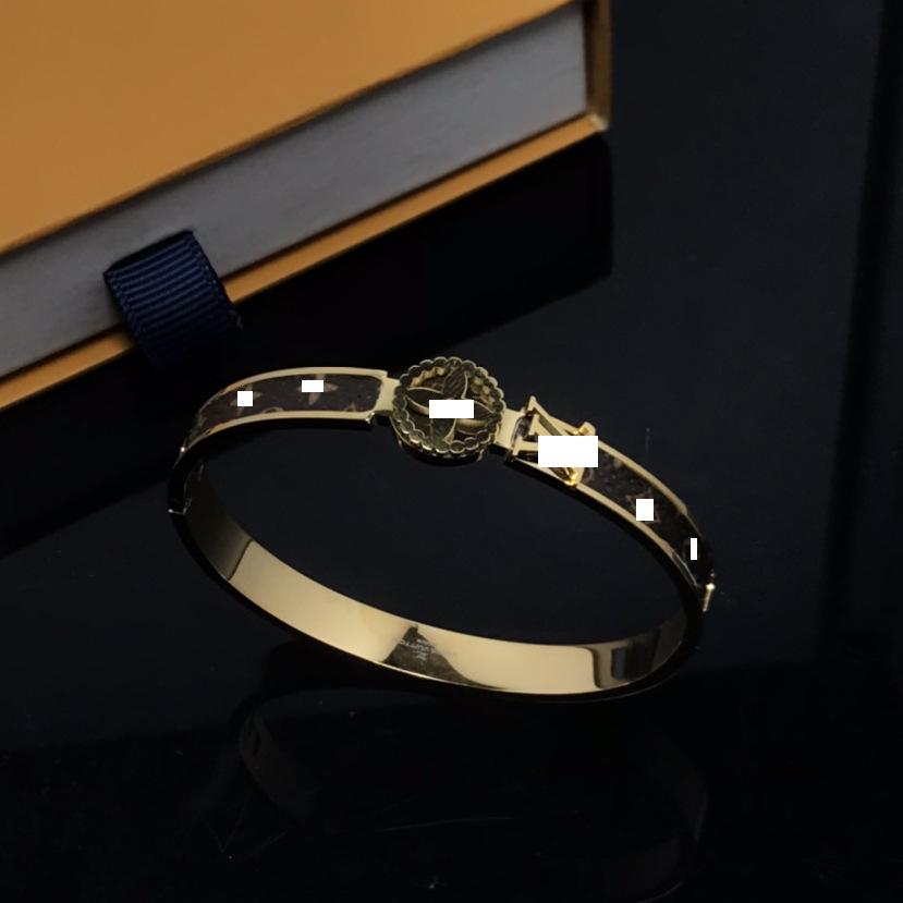 Europäisches & Amerikanisches Vintage Lederarmband mit Farbverlauf und Schloss-Design