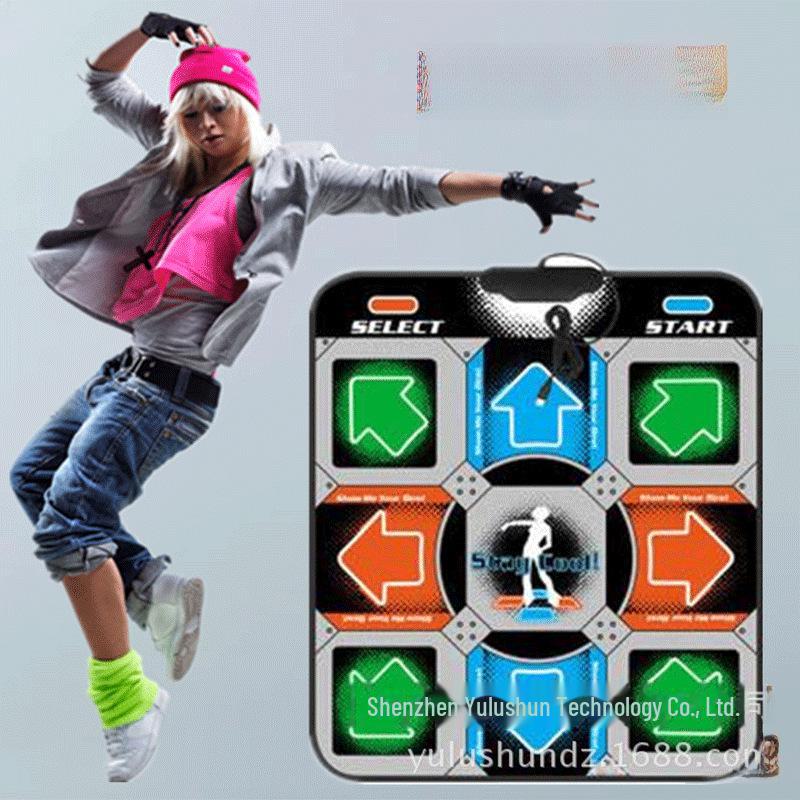 USB Computer Dance Mat with 11 Keys for Home Use