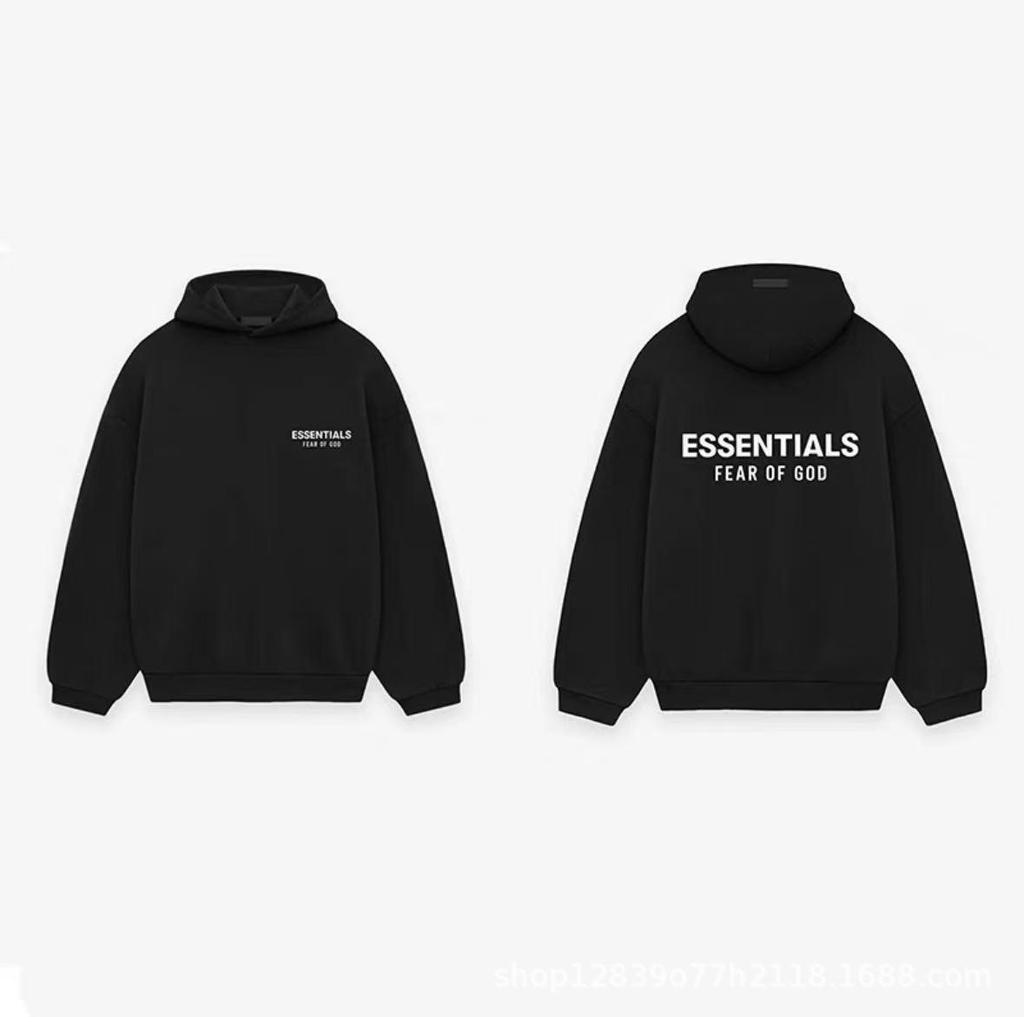 Auf Lager Saison 9 HERBST24 Schwerer Hoodie mit einfachem Aufdruck