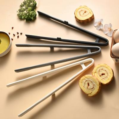 Silicone Grill Tongs Non-Stick Food Bread Clip Heat Resistant BBQ Salad Cooking Clamp Steak Pasta Clip for Kitchen Accessories