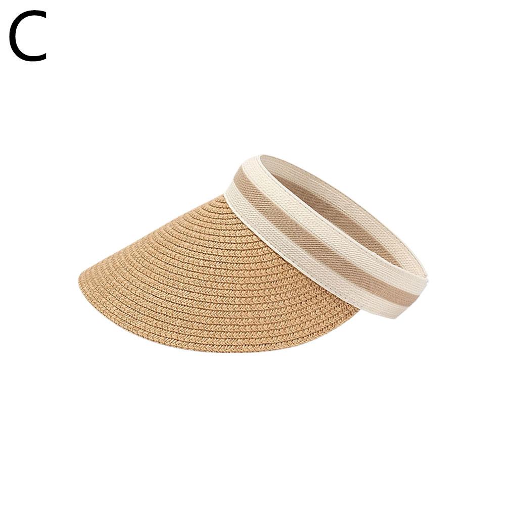 

Женская летняя шляпа от солнца с широкими полями, соломенная шляпа-боатер для отдыха на открытом воздухе, на пляже, дышащая, с защитой от УФ-лучей, повседневная бохо-кепка от солнца