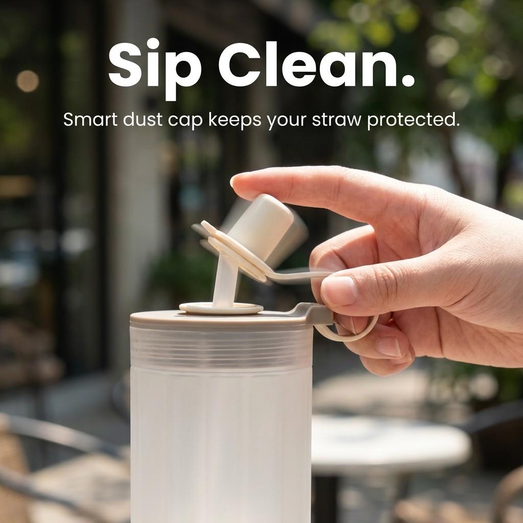 350/550ML Leak-proof Tumbler Travel Sport Water Cup With Handle&Straw Portable Plastic Drinking Bottle Drinkware For Students
