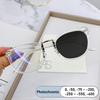 Fashion Ladies Cat Eye TR Frame Anti Blue Light Prescription Myopia Glasses Photochromic Custom Design