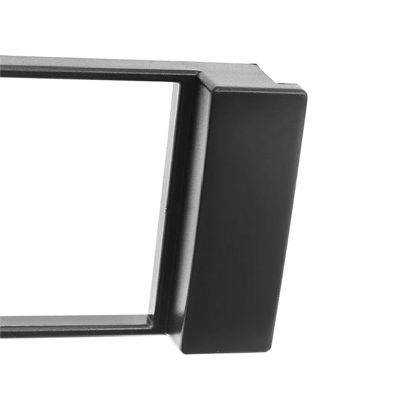 AB56-2Pcs Fascia 1 Din Frame For  A3 8L A6 4B Seat Toledo Leon Fiat Scudo Stereo Facia Plate Dash CD Trim Radio Cover